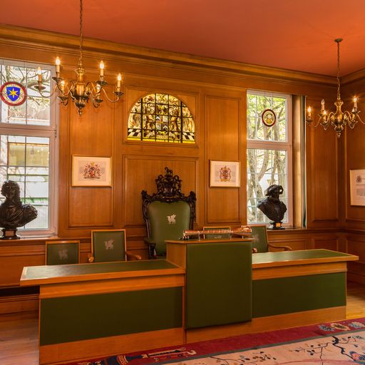 Barber-Surgeons' Hall- court room view