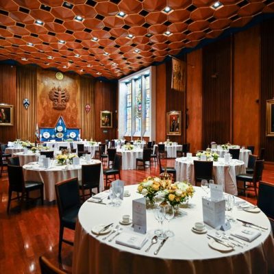 Carpenters' Hall- round tables